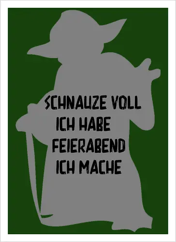 Schnauze voll