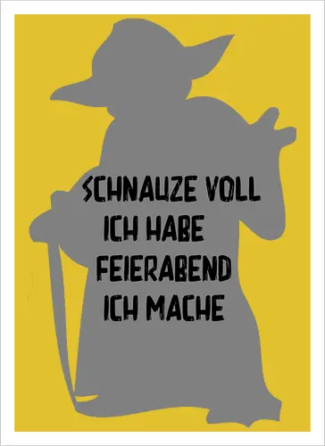 Schnauze voll