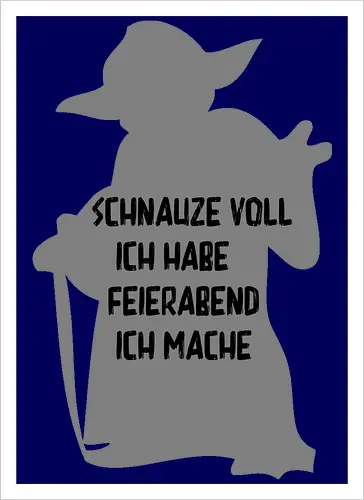 Schnauze voll