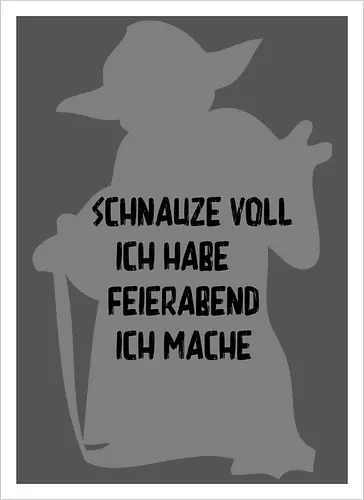 Schnauze voll