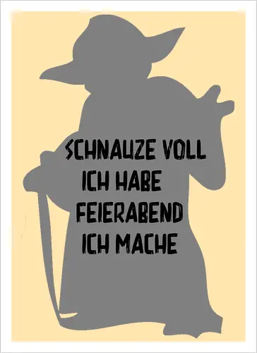 Schnauze voll