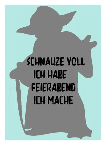 Schnauze voll