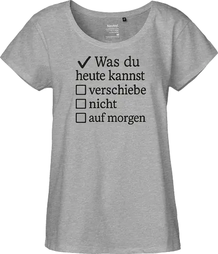 Was du heute kannst