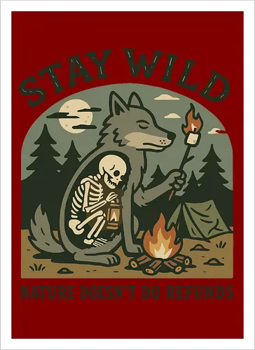 STAY WILD NATURE DOESN'T DO REFUNDS