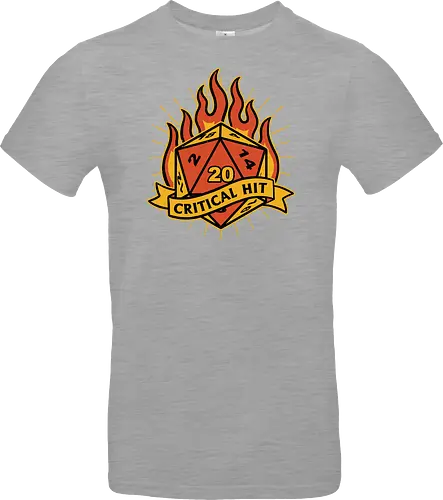 RPG Fire Dice Tattoo 