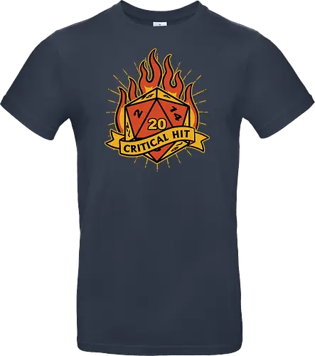 RPG Fire Dice Tattoo 