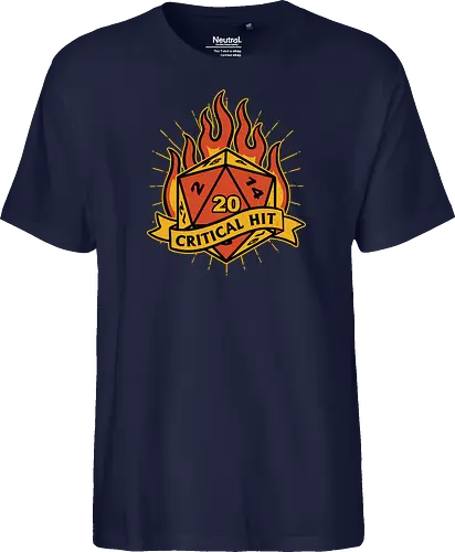 RPG Fire Dice Tattoo 