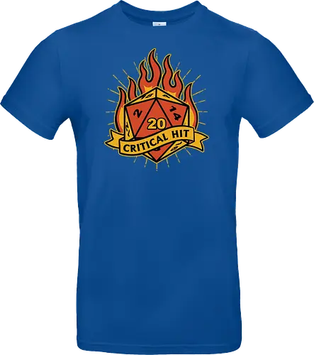 RPG Fire Dice Tattoo 