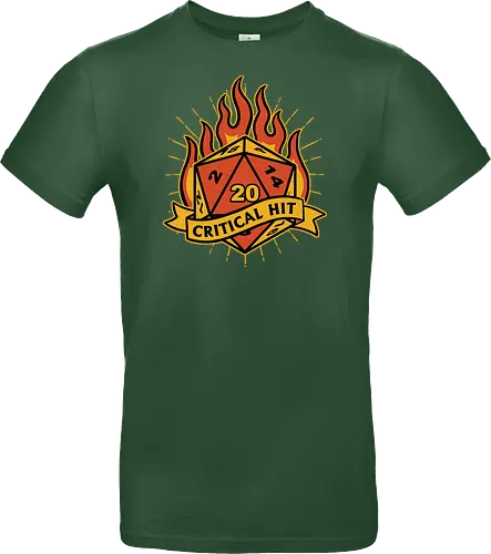 RPG Fire Dice Tattoo 
