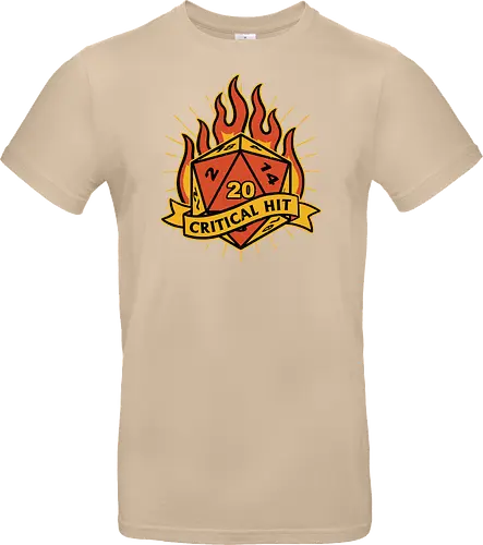 RPG Fire Dice Tattoo 