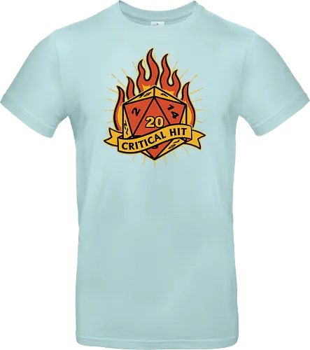 RPG Fire Dice Tattoo 
