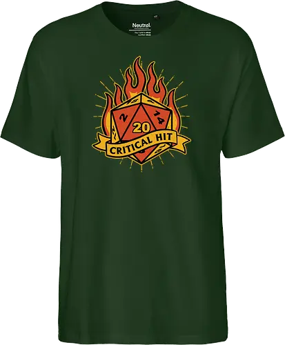 RPG Fire Dice Tattoo 