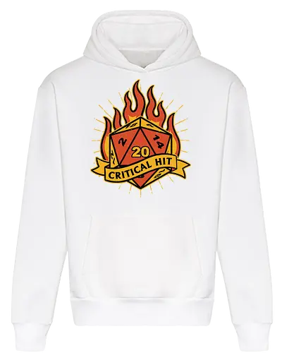 RPG Fire Dice Tattoo