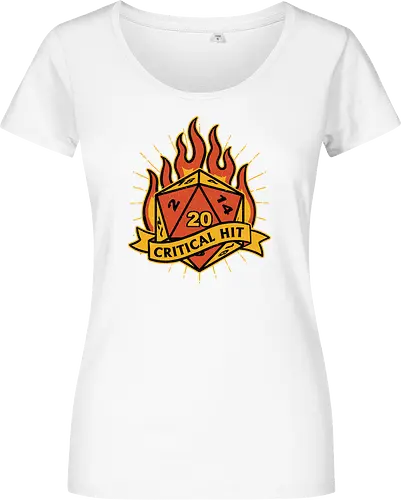 RPG Fire Dice Tattoo 