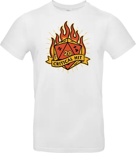 RPG Fire Dice Tattoo 