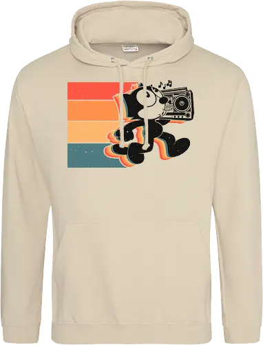 Retro Groove Cat