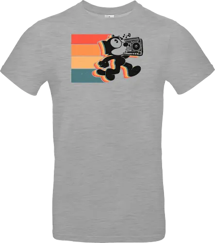 Retro Groove Cat