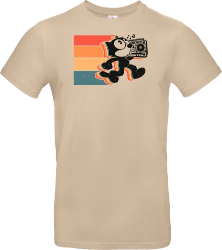 Retro Groove Cat