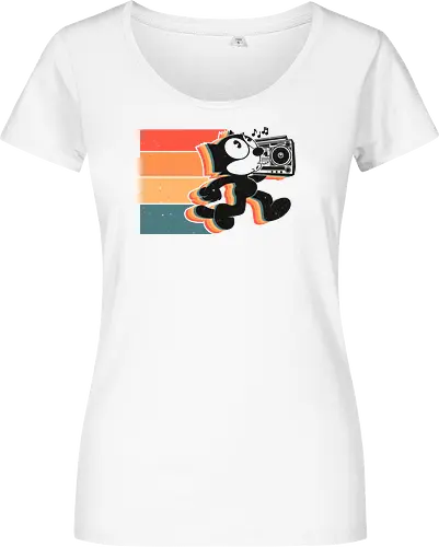 Retro Groove Cat