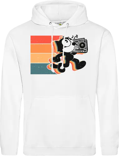 Retro Groove Cat