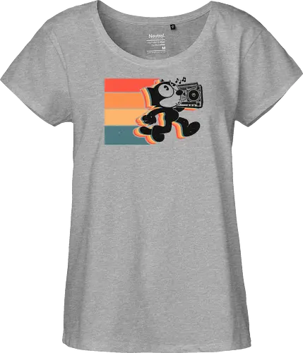 Retro Groove Cat