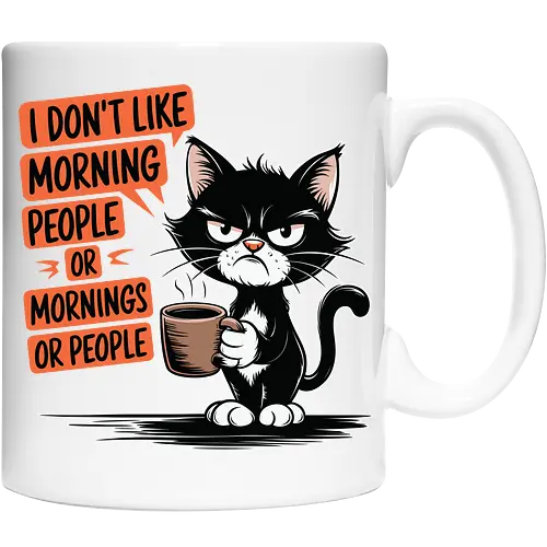 I don't like morning people or mornings or people