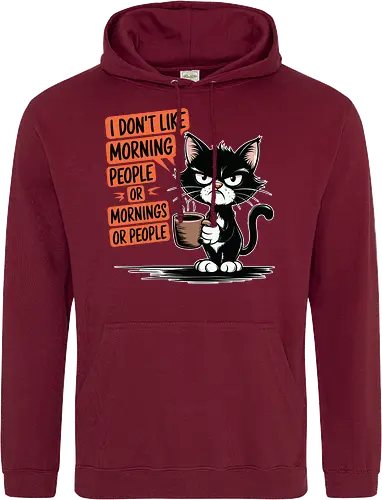 I don't like morning people or mornings or people