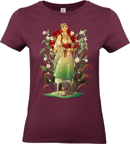 Genmaicha - Roasted Rice Tea - tee, genmaicha, grüner tee, grüntee, slime girl, character - Standard T-Shirt (Women)