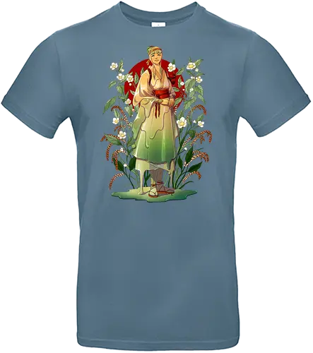 Genmaicha - Roasted Rice Tea - tee, genmaicha, grüner tee, grüntee, slime girl, character - Standard T-Shirt