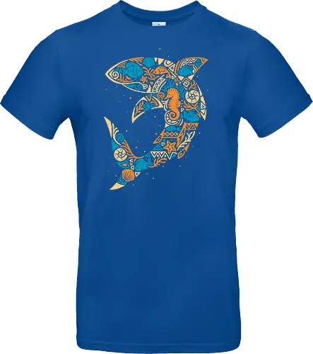 Tropical Shark Mosaic