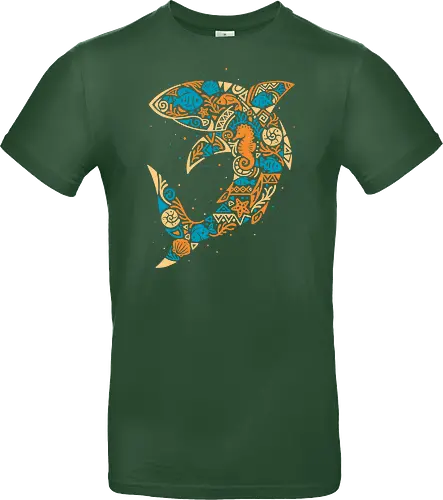 Tropical Shark Mosaic