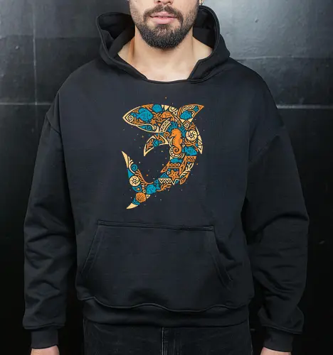 Tropical Shark Mosaic