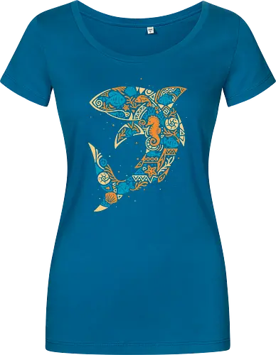 Tropical Shark Mosaic