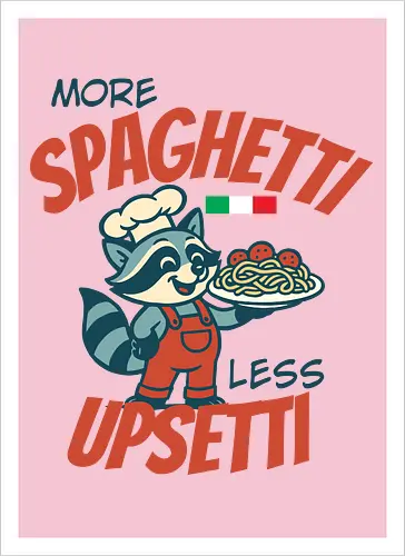 More spaghetti, less upsetti