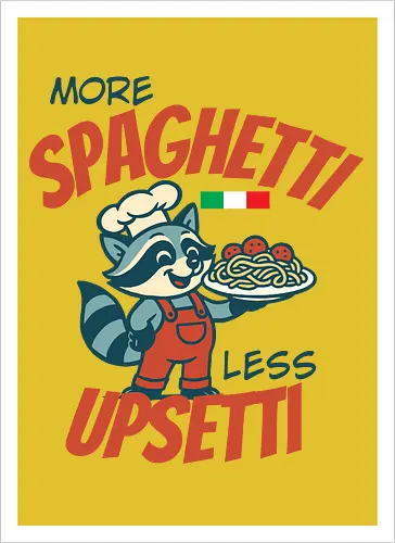More spaghetti, less upsetti