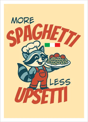 More spaghetti, less upsetti