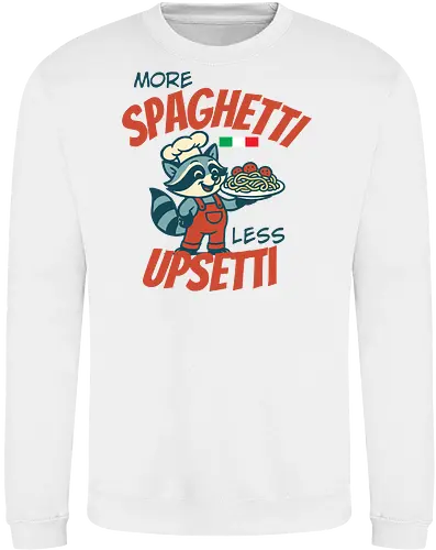 More spaghetti, less upsetti