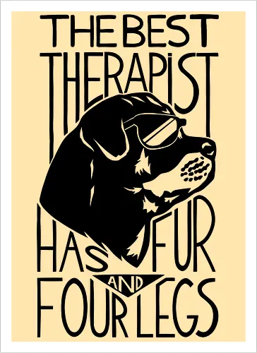Dog Is The Best Therapist At Home