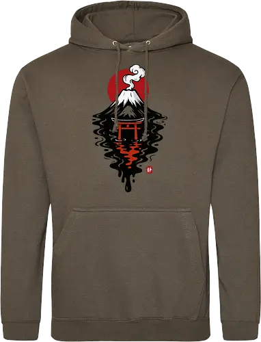 Schwarze Fuji-Tinte