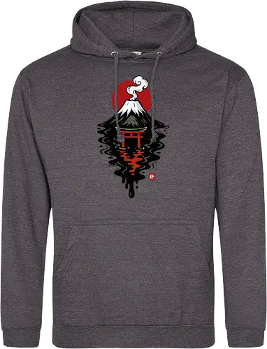 Schwarze Fuji-Tinte