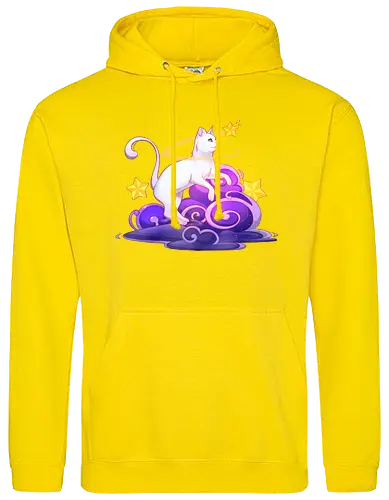 Katze auf Wolken 1