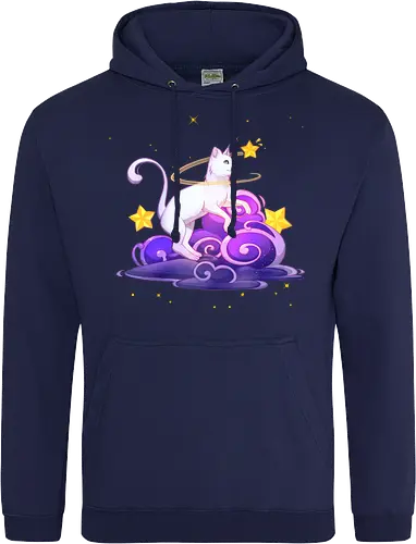 Katze auf Wolken 1