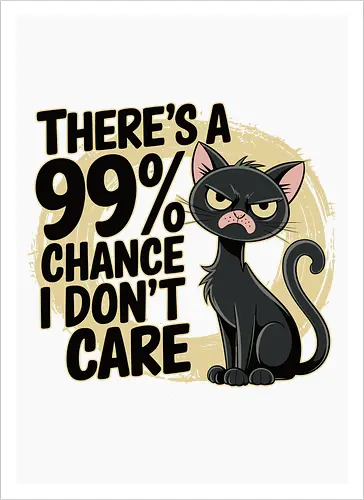 There's a 99% chance I don't care