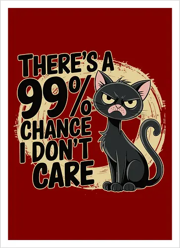 There's a 99% chance I don't care