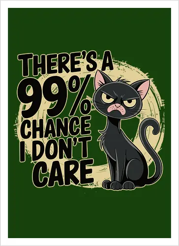 There's a 99% chance I don't care