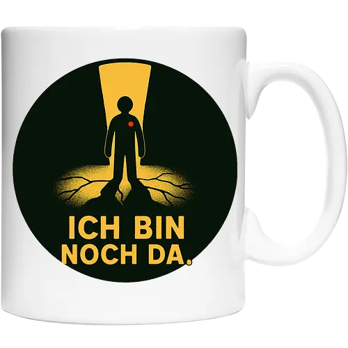 ICH BIN NOCH DA.