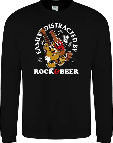 Easily Distracted By Rock & Beer