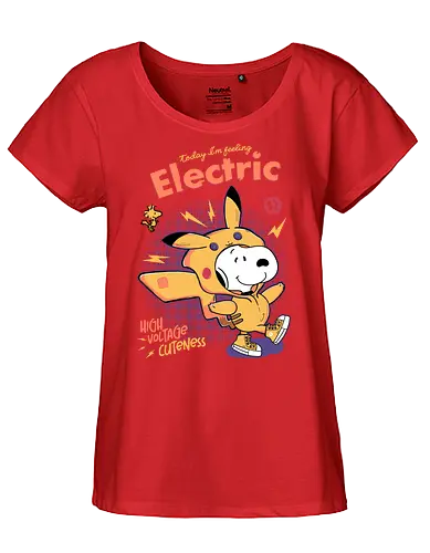 Feeling Electric - Fairtrade Girl Shirt