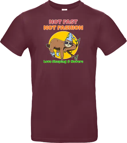 Not Fast Not Fashion Sloth (Nicht Schnell Nicht Mode Faultier)