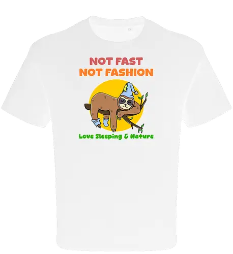 Not Fast Not Fashion Sloth (Nicht Schnell Nicht Mode Faultier)